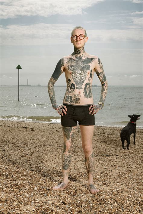 Clothed And Unclothed Tattoo Portraits By Photographer Alan Powdrill