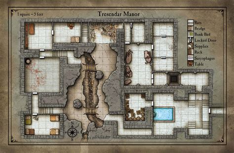 Tresendar Manor Dungeon In The Forgotten Realms World Anvil