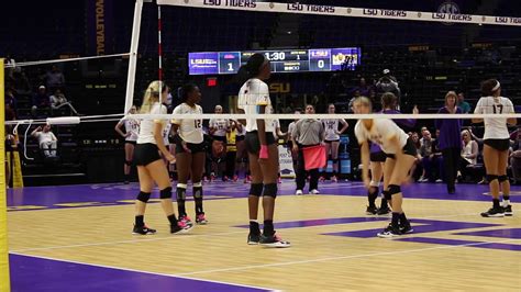 RAW HIGHLIGHTS LSU VS OLE MISS VOLLEYBALL YouTube