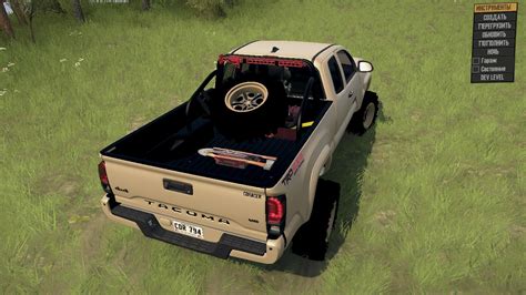 Toyota Tacoma Access Cab 2017 Spintires Mudrunner Cars Spintires