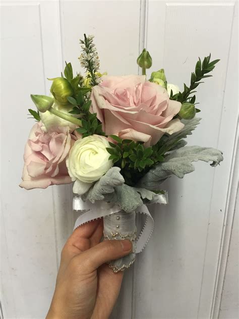 Dusty Rose Bridesmaids Bouquet By Flowers Of The Valley