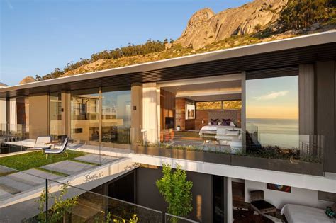 A Cape Town House On The Foot Of A Mountain House South African
