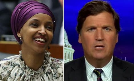 Tucker Carlson Went On A Racist Rant About Rep Ilhan Omar And Omar