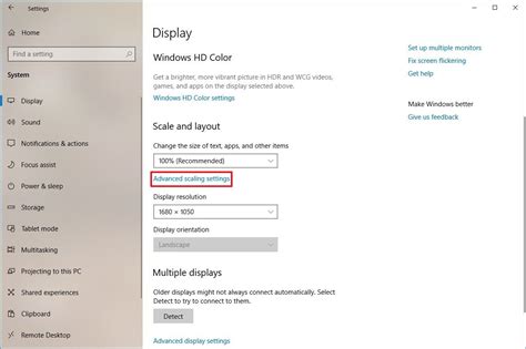 How To Set Custom Display Scaling Settings On Windows 10 Windows Central