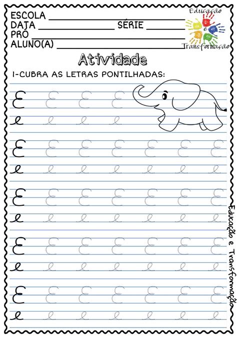 Blog Educa O E Transforma O Alfabeto Pontilhado Handwriting Styles
