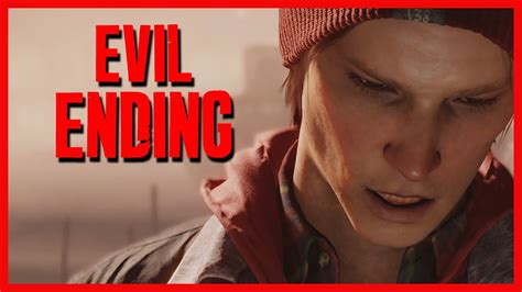 Infamous Second Son Evil Ending Expert Evil Gameplay Walkthrough