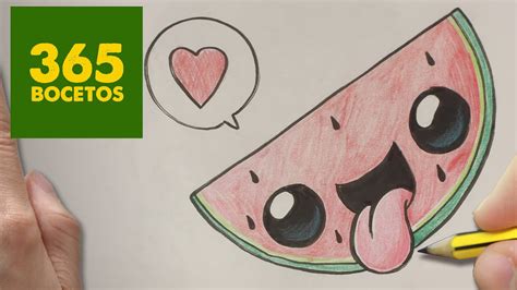 Such as png jpg animated gifs pic art symbol black and white translucent etc. COMO DIBUJAR SANDIA KAWAII PASO A PASO - Dibujos kawaii ...