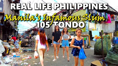 I Walked Inside The Biggest Slum In Manila Philippines Walking The