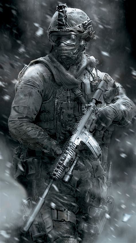 Fondos De Pantalla Call Of Duty Modern Warfare 2 Soldado Ejército
