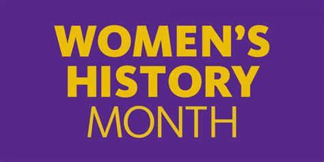 Womens History Month Slide Template