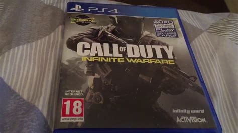 Call Of Duty Infinite Warfare Unboxing Ps4 Youtube