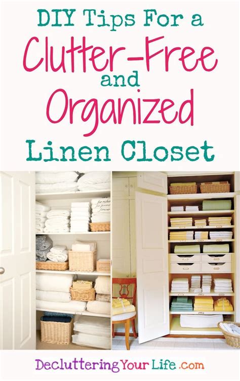 Diy Linen Closet Decluttering And Organization Ideas Closet Hacks