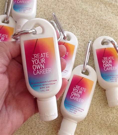 Corporate Gift Promotional Gift Sunscreen Personalize For Your Own