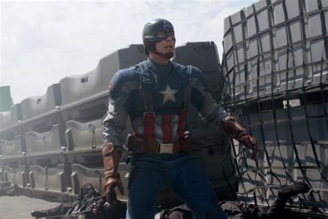Captain America The Winter Soldier Chris Evans On Cap Suit Getting
