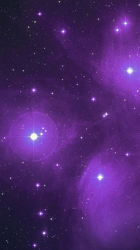 Iphone Wallpaper Vt70 Space Dark Star Purple