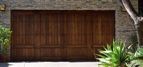 Full Custom Wood Garage Doors By Elegant