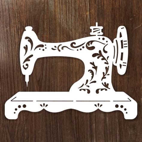 Papercut Vintage Sewing Machine Svg Dxf Cutting Machine And Laser