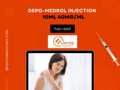 Depo Medrol Injection Methylprednisolone Acetate Ml Mg Ml By United Medicines On Dribbble