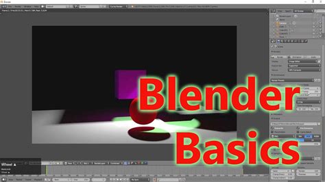 Blender Tutorial - Blender Basics - YouTube