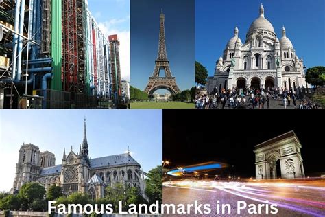 Landmarks In Paris 10 Most Famous Artst