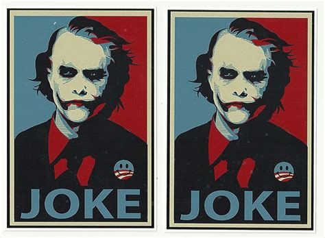 Obama Joker Joke Decals Stickers Occupy 99 Kitchen And Dining
