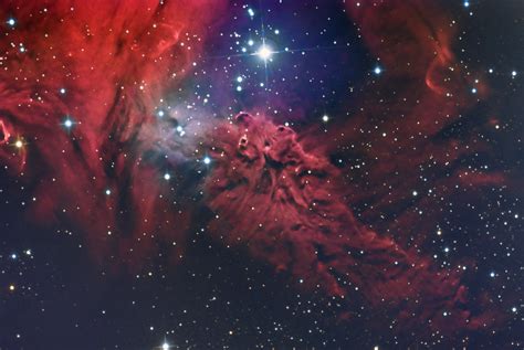 Apod The Fox Fur Nebula 2015 Dec 30 Starship Asterisk