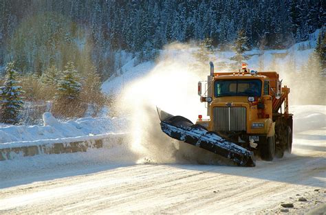 Highway Snow Plow In Winter Photograph By Richard Wright Pixels