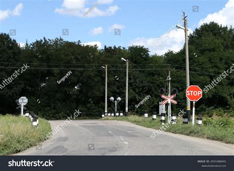 Level Crossing Road Signs Stock Photo 2031486041 Shutterstock