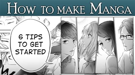 How To Make Manga Tips To Get You Started Part Anime Art