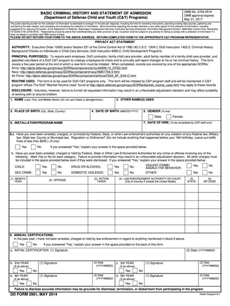 Dd2981 2014 2024 Form Fill Out And Sign Printable Pdf Template Signnow