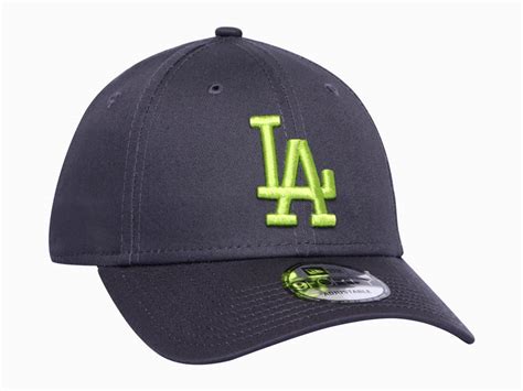 Los Angeles Dodgers Mlb League Essential Graphite 9forty Cap New Era