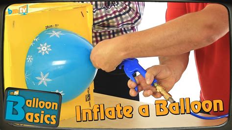 How To Inflate A Latex Balloon And Tie With Ribbon Balloon Basics 03