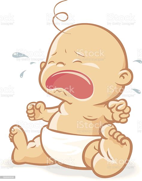 Baby Crying Stock Illustration Download Image Now Istock
