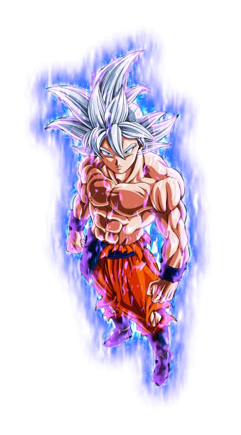 Ultra Instinct Goku Vjump W Aura By Blackflim On Deviantart