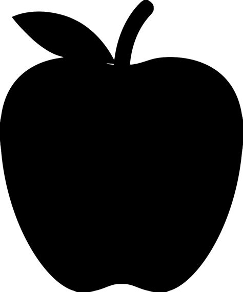 SVG > apple - Free SVG Image & Icon. | SVG Silh