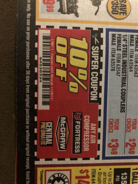 Harbor Freight Tools Coupon Database - Free coupons, percent off