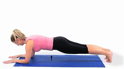Pilates Full Plank On Elbows Youtube