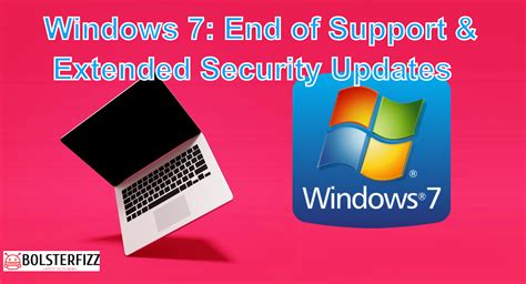 Windows 7 End Of Support And Extended Security Updates 2022