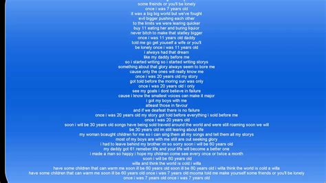 7 Years Old Lyrics Youtube