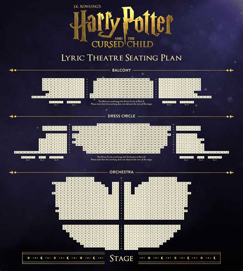 Seating Chart And Best Seats At The Lyric Theatre Broadway