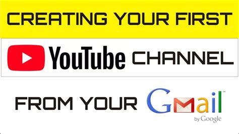 How To Setupcreate Your First Youtube Accountchannel Step By Step