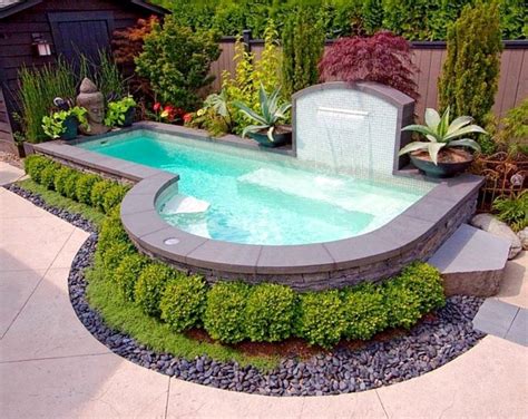 Wunderbare kleine Pool-Design-Ideen für Ihren kleinen Hof ...
