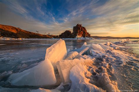 Picturesque Landscapes Of Frozen Lake Baikal · Russia Travel Blog