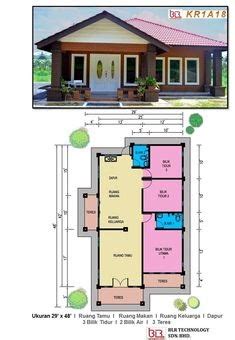 Plan Rumah Kampung Modern Design Yoe Design Studio Contoh Rumah