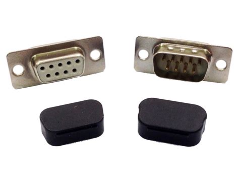 Set Of Two DSUB Pins Connectors Plug And Socket ALEWINGS