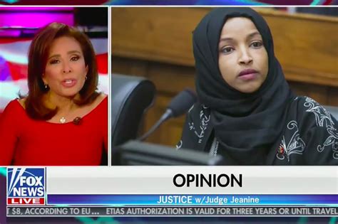 Jeanine Pirro Rep Omars Hijab Is ‘antithetical To The