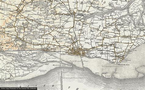 Historic Ordnance Survey Map Of Southend On Sea