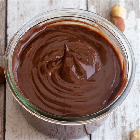 Homemade Nutella Hazelnut Chocolate Cream Spread Recipe An Italian