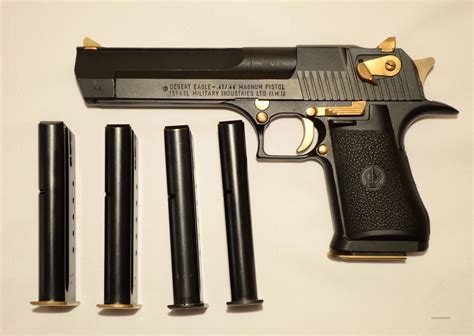 Desert Eagle 44 Magnum Gold Trim For Sale At 947055489