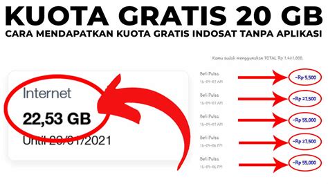 Fitur kuota gratis indosat ooredoo. 20+ Cara Mendapatkan Kuota Gratis Indosat Tanpa Aplikasi ...